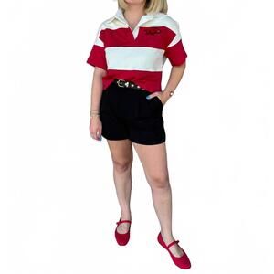 NEW STEWART SIMMONS short sleeve rugby top in arkansas